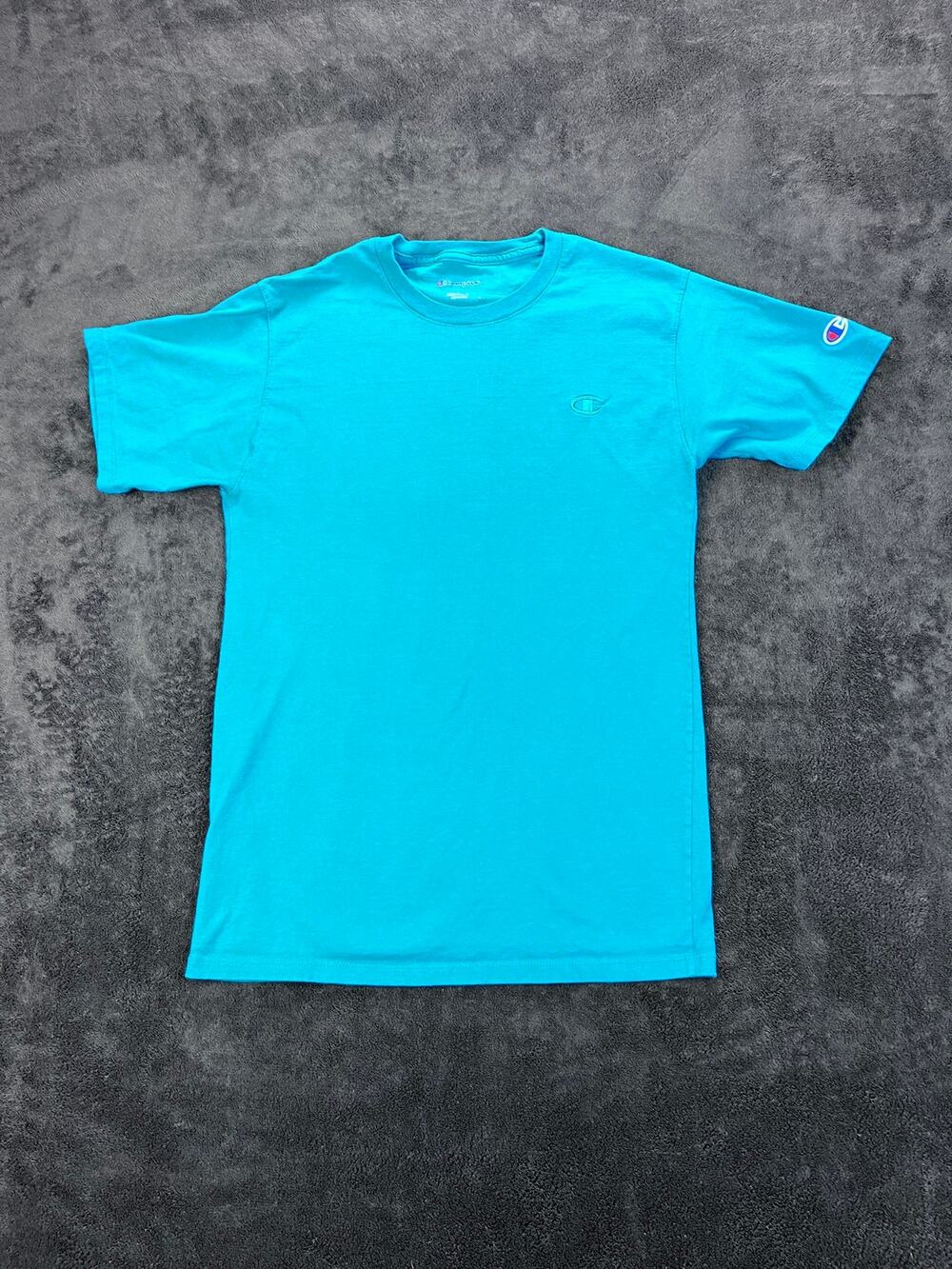 Champion Blank Tee Turquoise S